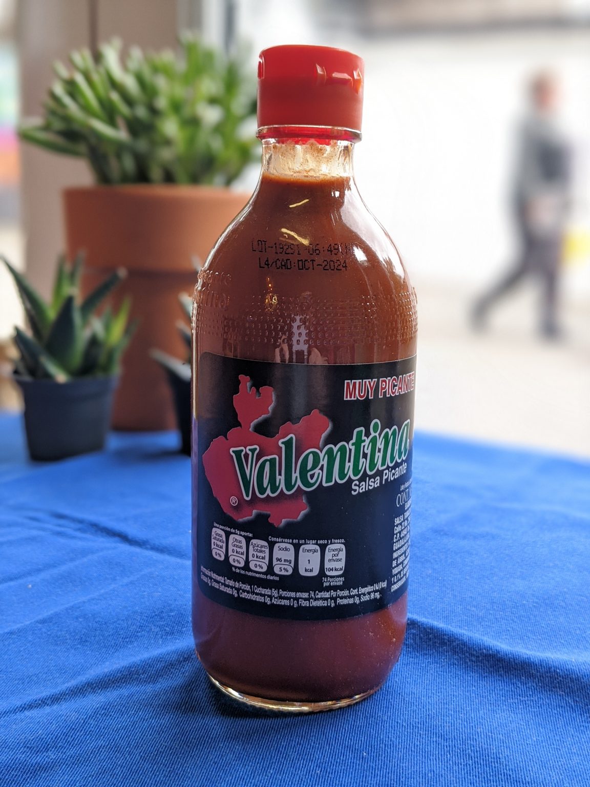Valentina Hot Sauce 370ml Taquitos Casazul