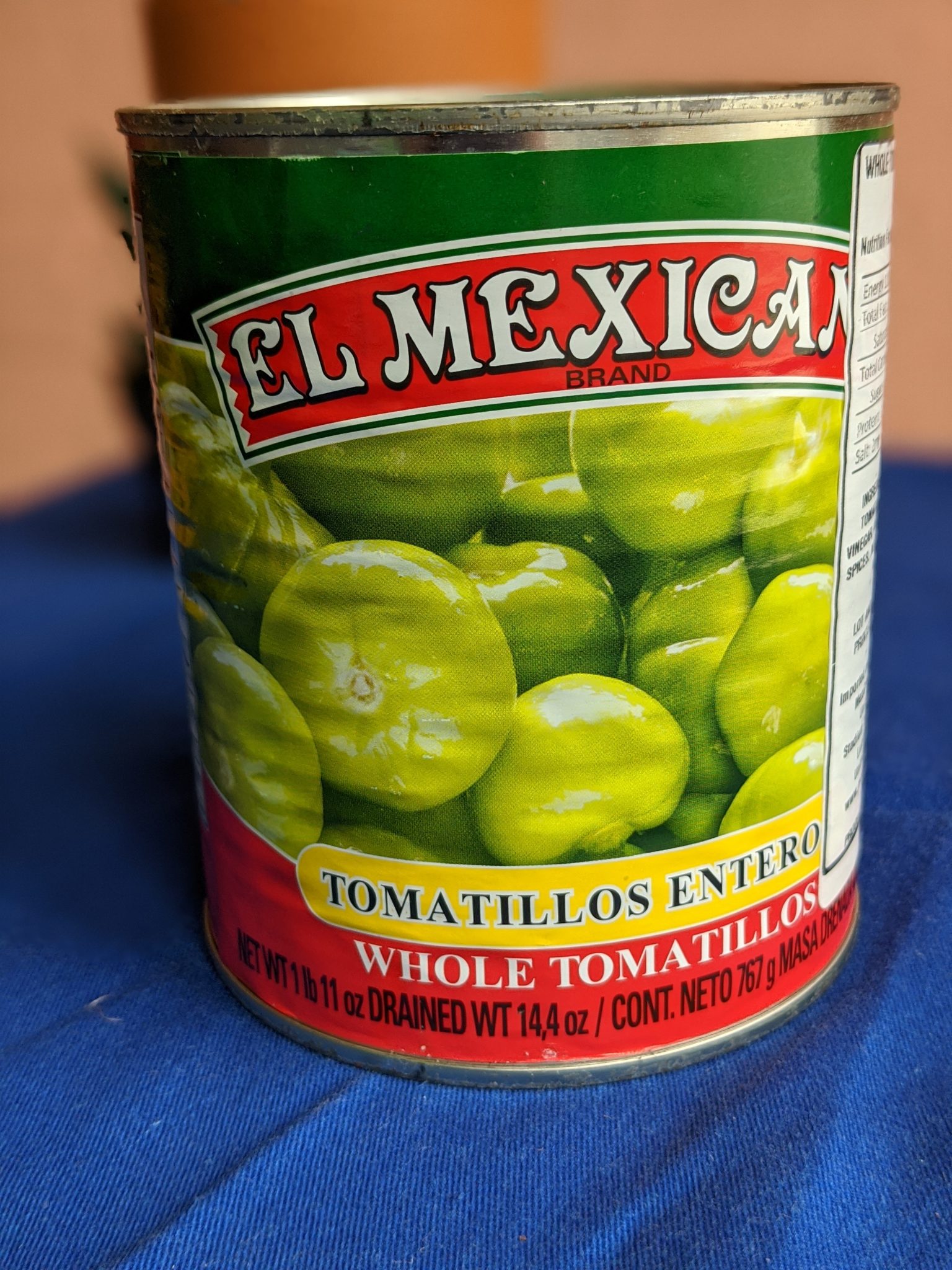 Whole Tomatillos 767g or 2.8Kg Taquitos Casazul