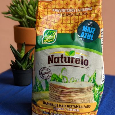 White or Blue Nixtamalised Cornflour 1Kg - NON GMO