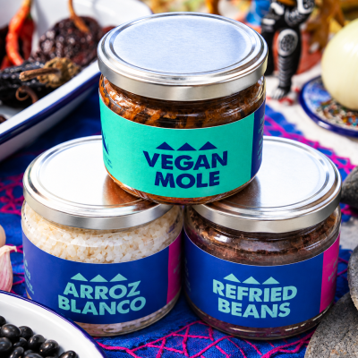 Vegan Mole taco kit for two
