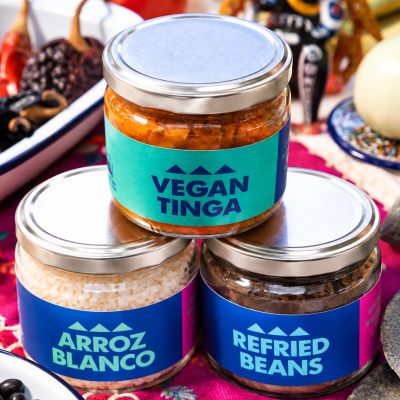 Vegan Tinga taco kit for two