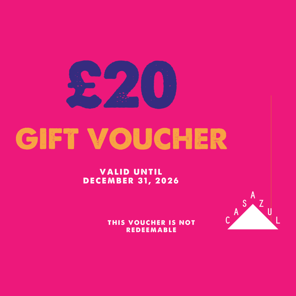 Casazul £20 gift voucher, valid until 31 December 2026