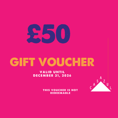 Casazul £50 gift voucher, valid until 31 December 2026
